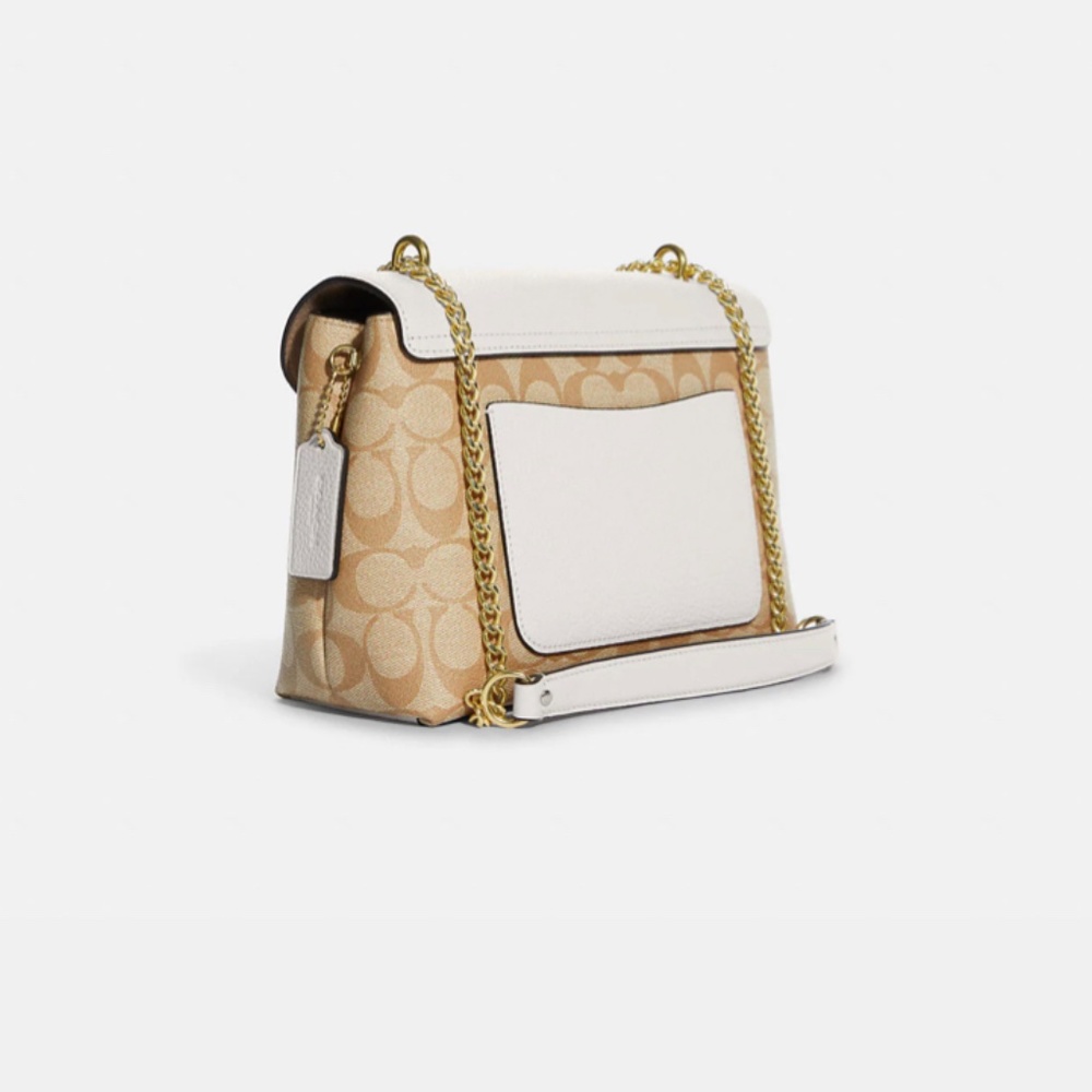 COACH GORGEOUS Tammie Bag In Signature Canvas Floral Whipstitch - Picture 4 of 12